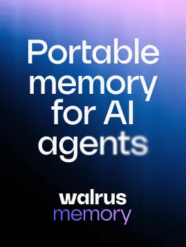 Walrus Memory — portable memory for AI agents
