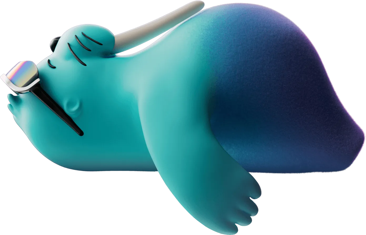 Walrus lying down